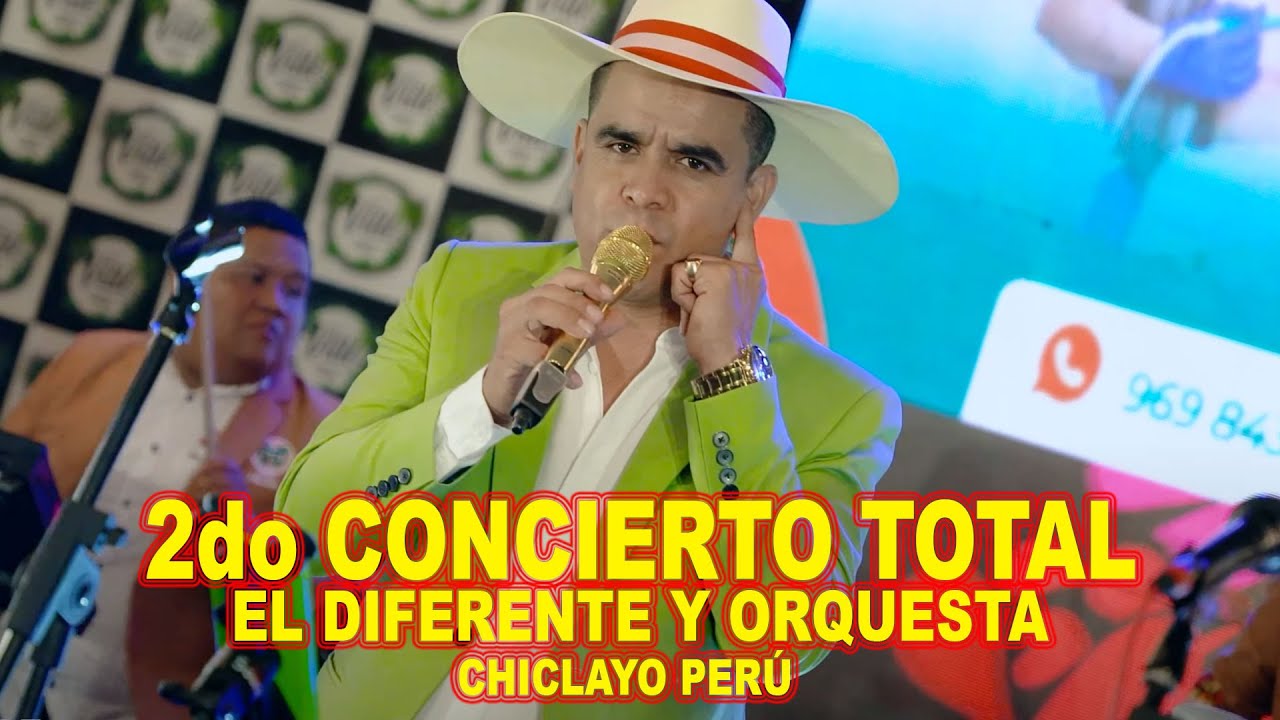 El Diferente y Orquesta  2do Concierto total   - Oficial 2024 UHD 4K