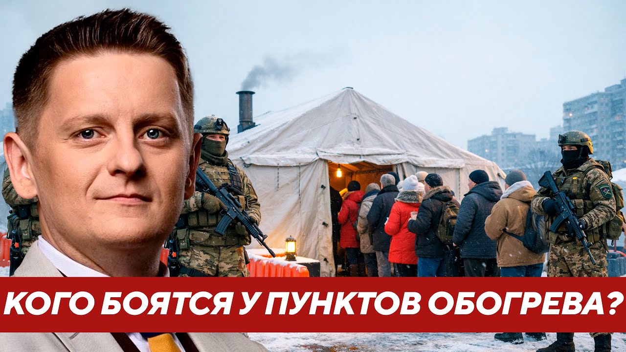 Почему в Киеве охраняют пункты обогрева с автоматами, а не чинят сети? - Шелест