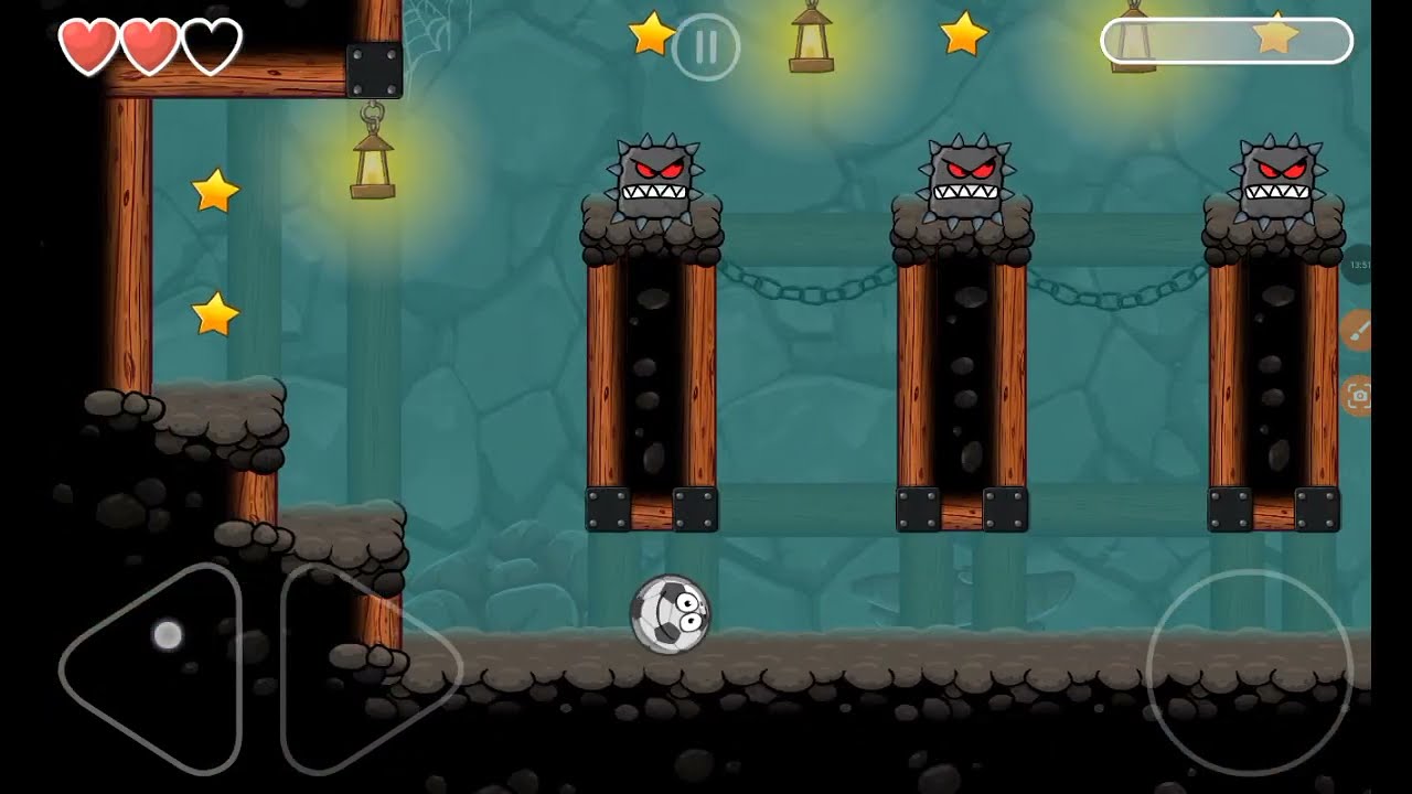 estos niveles ya me están cansando solo por hacer esto😡 | red ball (parte 4)