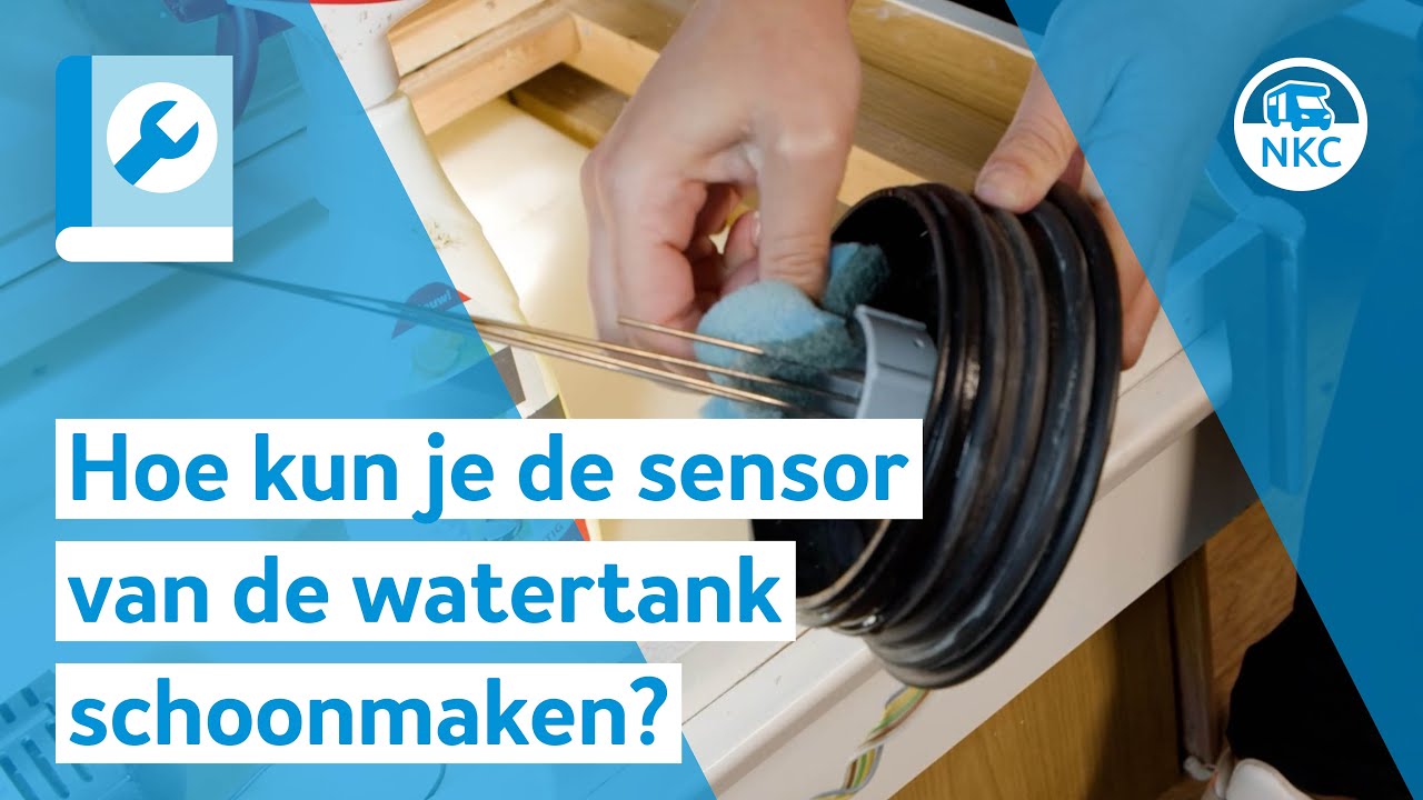 NKC - Hoe kun je de sensor van de watertank schoonmaken
