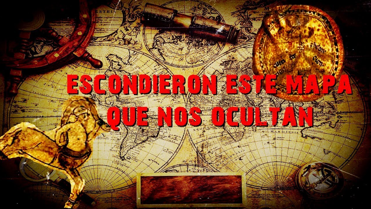 UN MAPAMUNDI DE 1300 QUE NOS HAN OCULTADO SU REAL SIGNIFICADO - LADY MACABRE