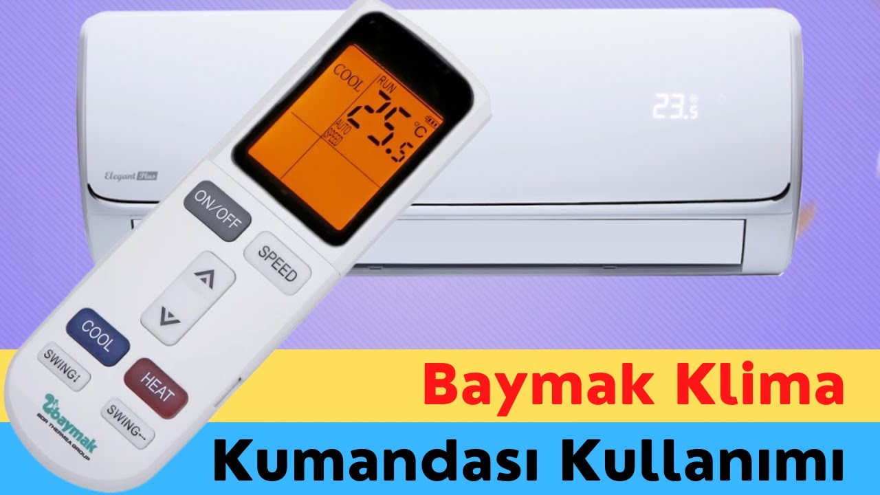 Использование и функции управления кондиционером Baymak