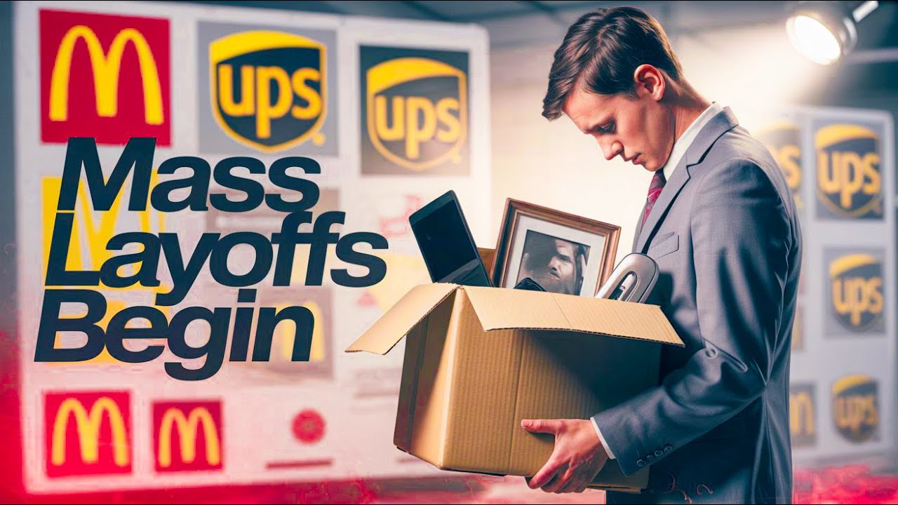 McDonald&rsquo;s Sales Plummet & UPS Cuts 20,000 Jobs &mdash; Economic Warning Signs! #finance