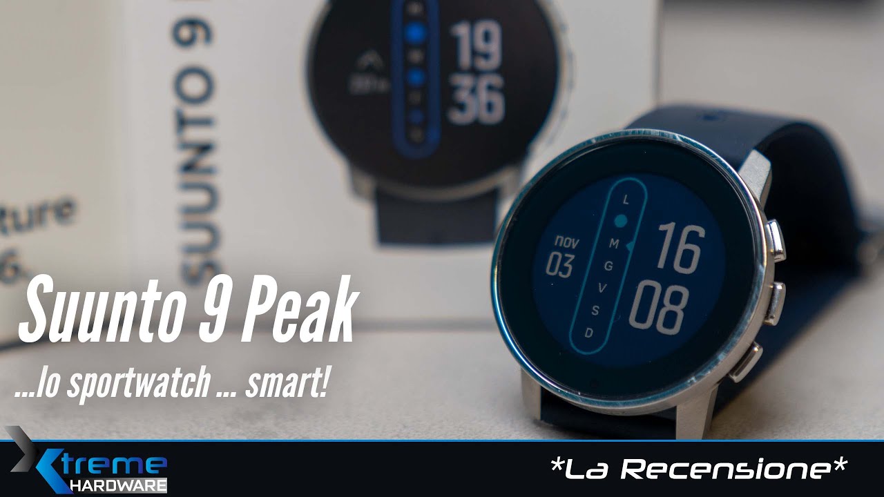 Suunto 9 Peak - Uno sportwatch ... smart!