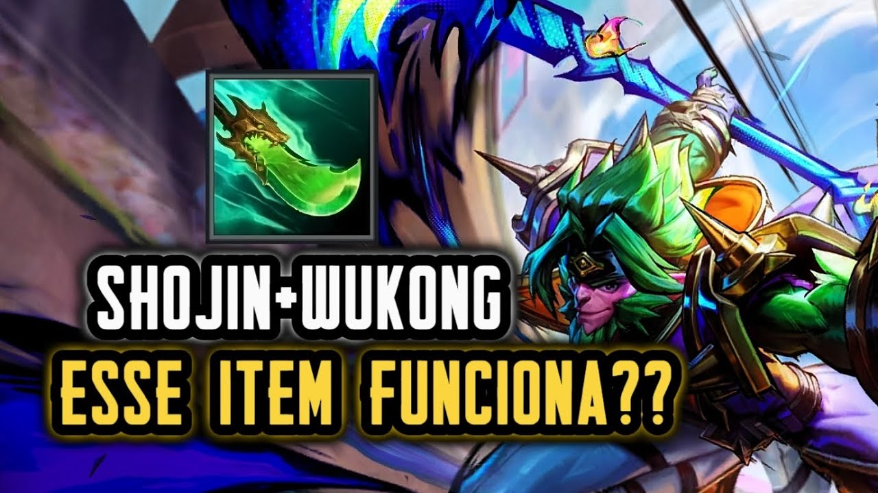 SHOJIN NO WUKONG FAZ DIFERENÇA? Wild Rift