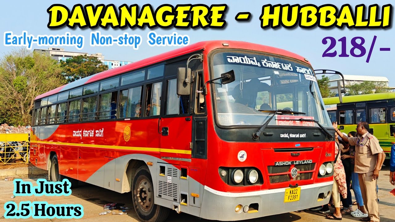 DAVANGERE - HUBBALLI NWKRTC Non-stop Service NH48 