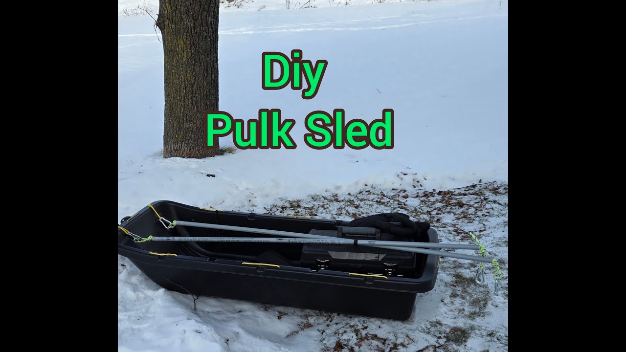 DIY Pulk Sled