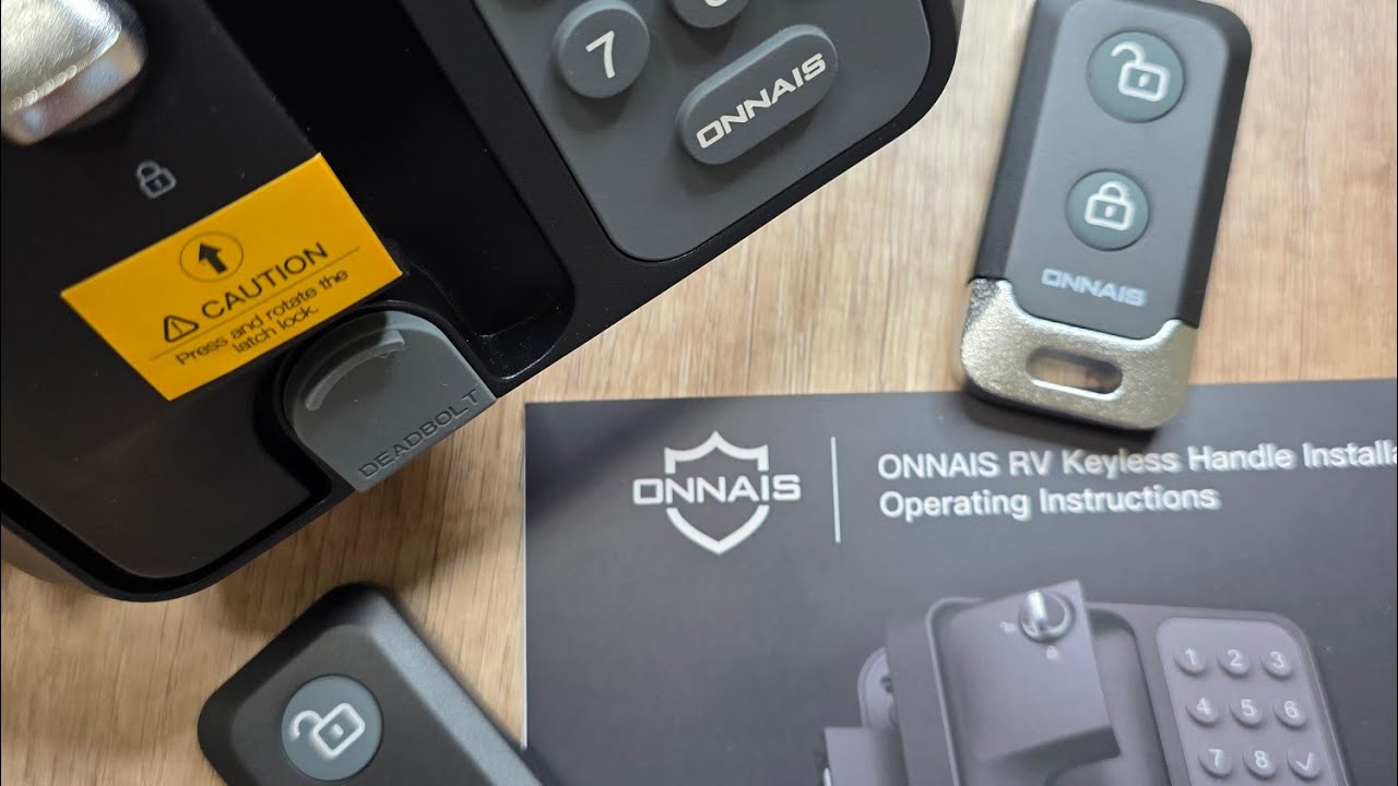 Обзор замка ONNAIS RV Keyless Entry Lock 🔐 | Полностью металлический умный замок для кемперов, пр...
