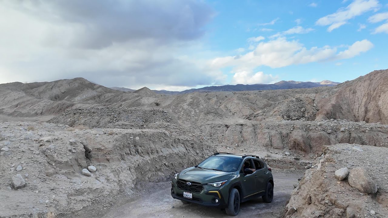 2024 Subaru Crosstrek Sport Off- Roading in the Desert