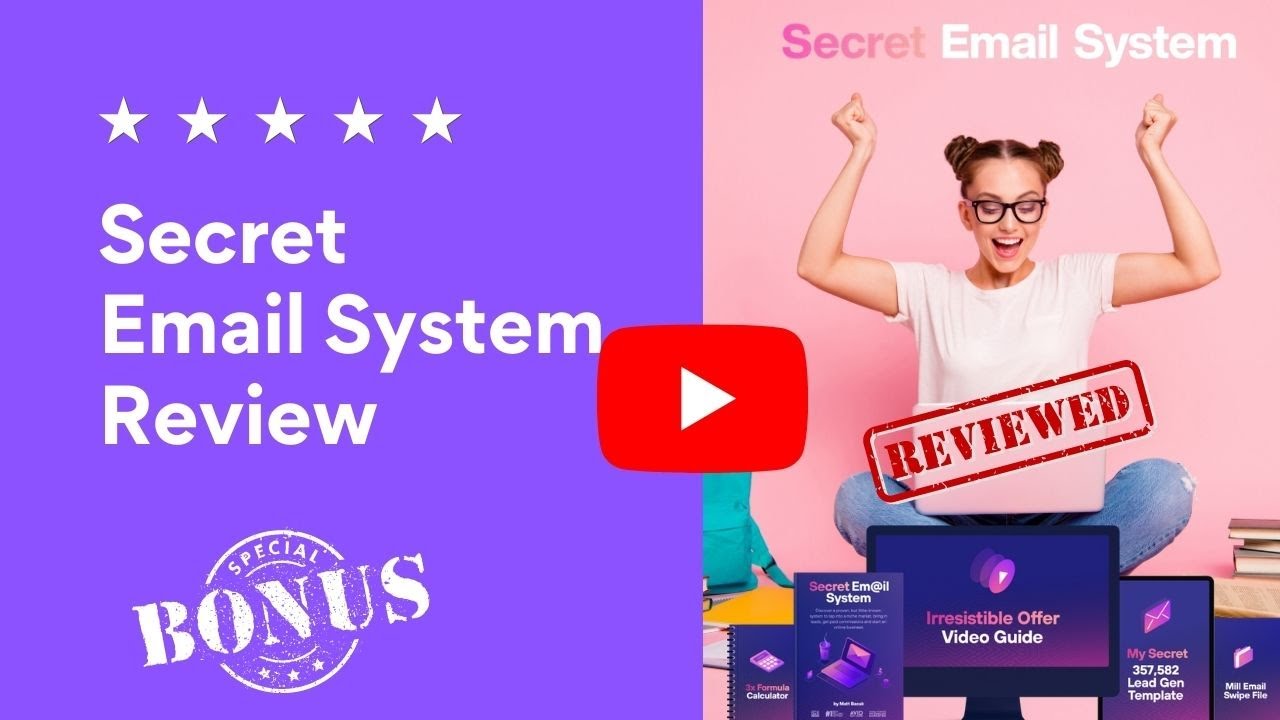 Secret Email System Review ⚠️Warning⚠️  Don't get Secret Email System without my 🏗️Custom BONUSES🏗️
