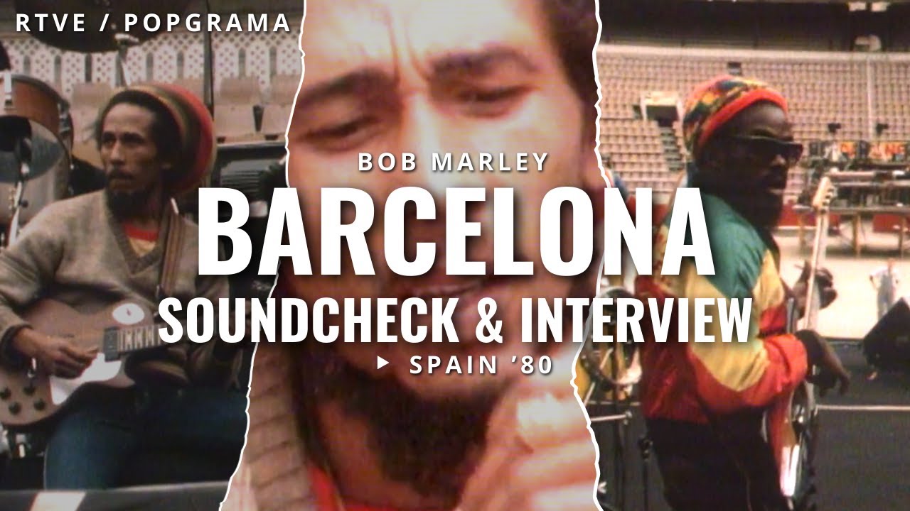 Bob Marley – Soundcheck/Interview | 1980 Barcalona, Spain - Rtve Report