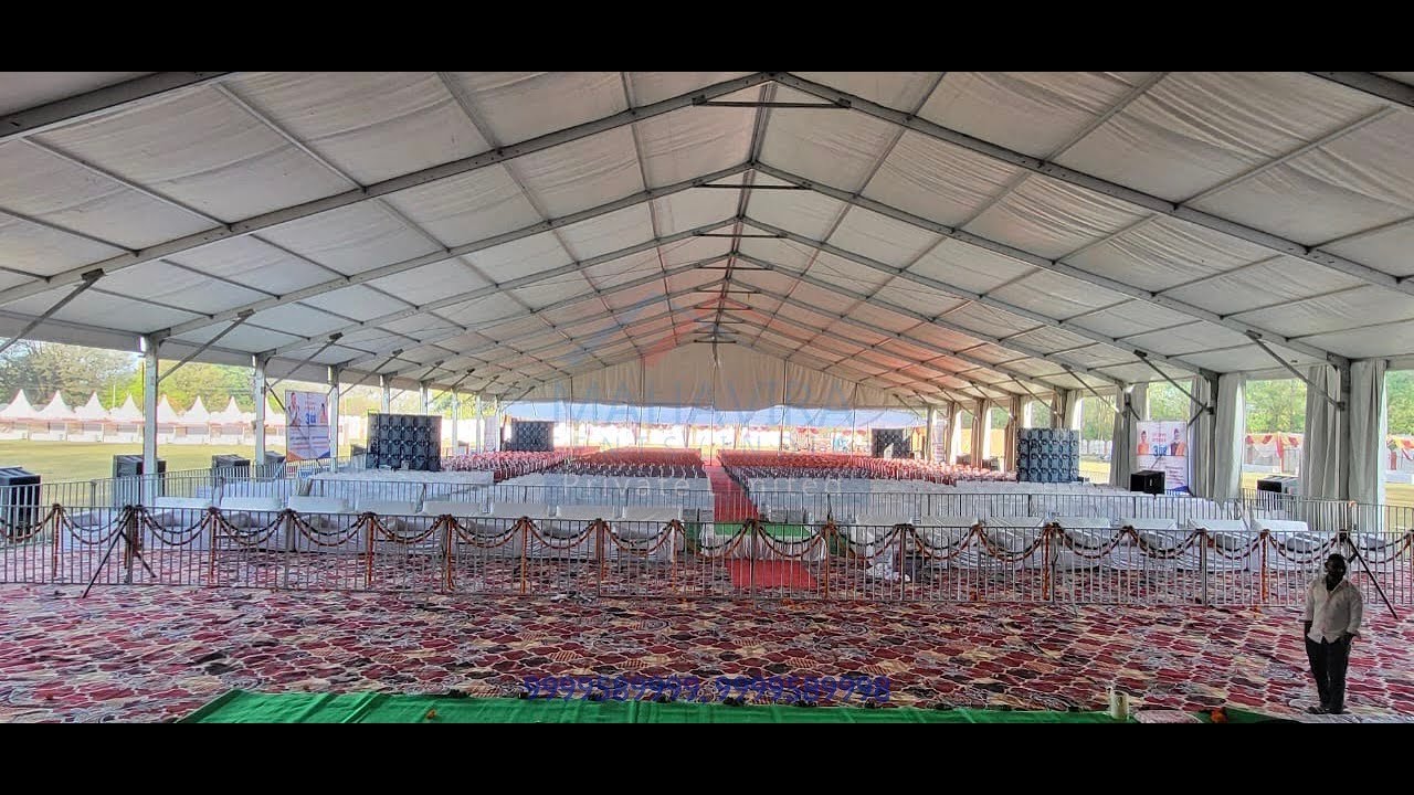 German Hanger Tents & Pagoda Tents By Mahavira Tents India Pvt ltd