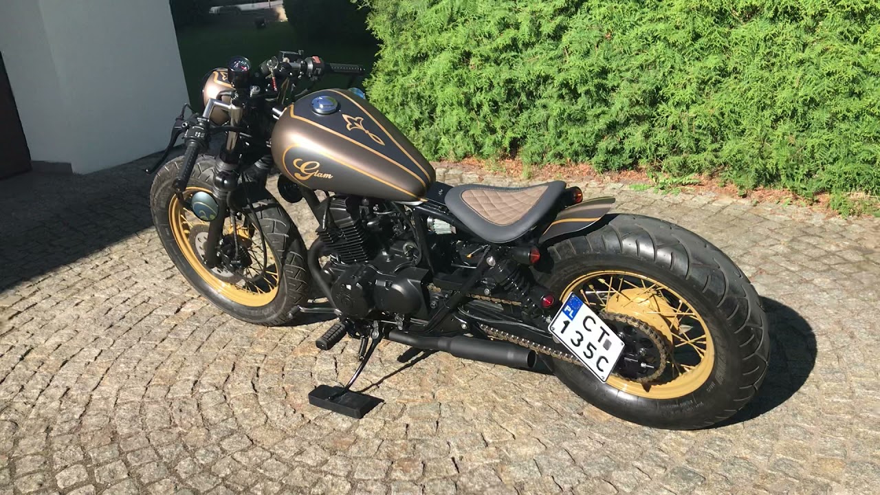 Honda Rebel 125 model Glam by Creative Motorcycles