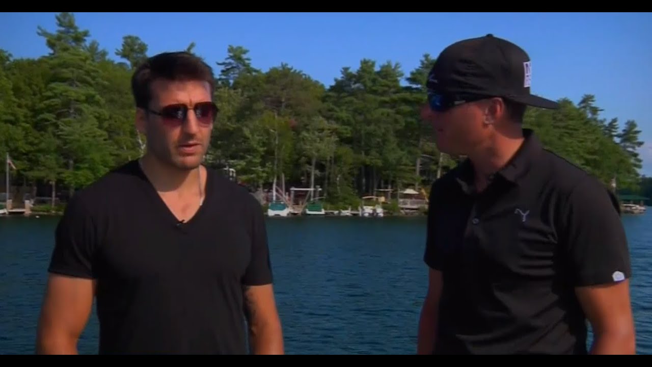 Patrice Bergeron goes fishing on Charlie Moore Outdoors