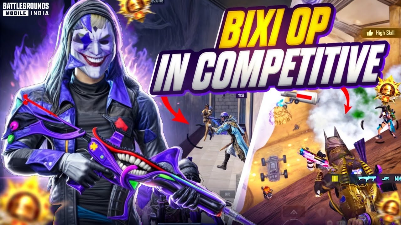 🔥 BIXI OP in Competitive 🔥 Bixi Op Playing Esports with Intense 1v4 Clutches | BGMI Highlights
