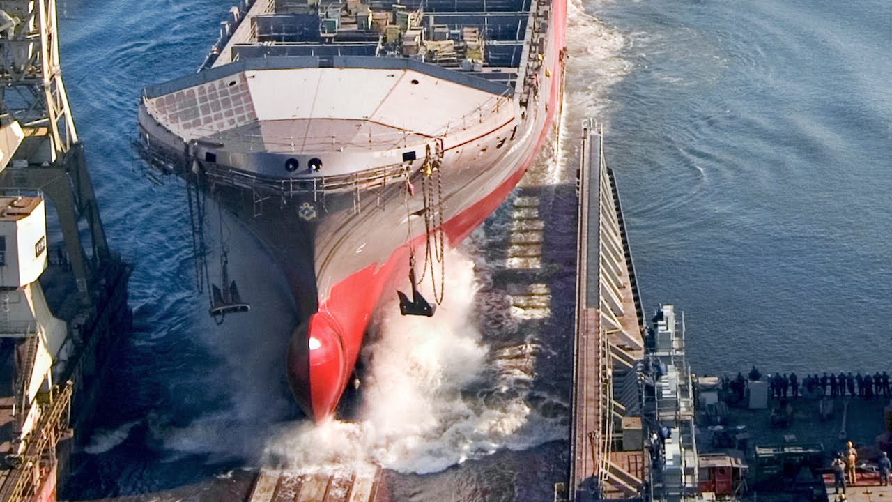 Fesco Diomid Stocznia Szczecińska Wodowanie Launching Ships