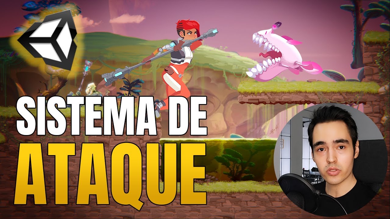 Sistema de Ataque Corpo a Corpo Unity 2D (Melee) | Como criar JOGOS 2D para CELULAR #14