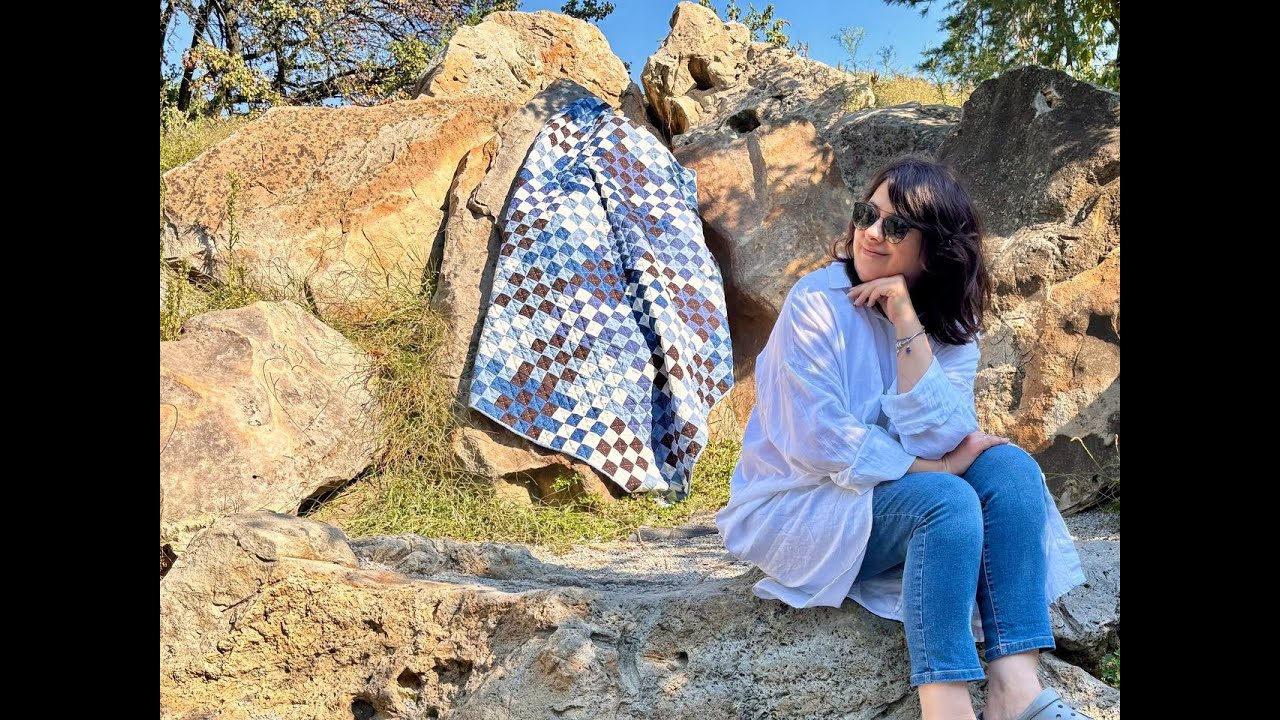 A Simple Linen Quilt