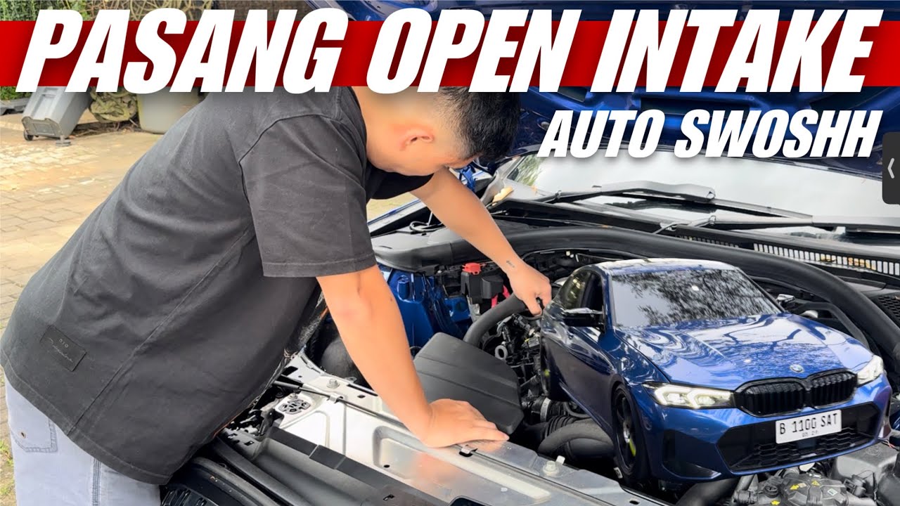 PASANG OPEN INTAKE MST DI BMW 330i G20 !!! AUTO FLUTTERR