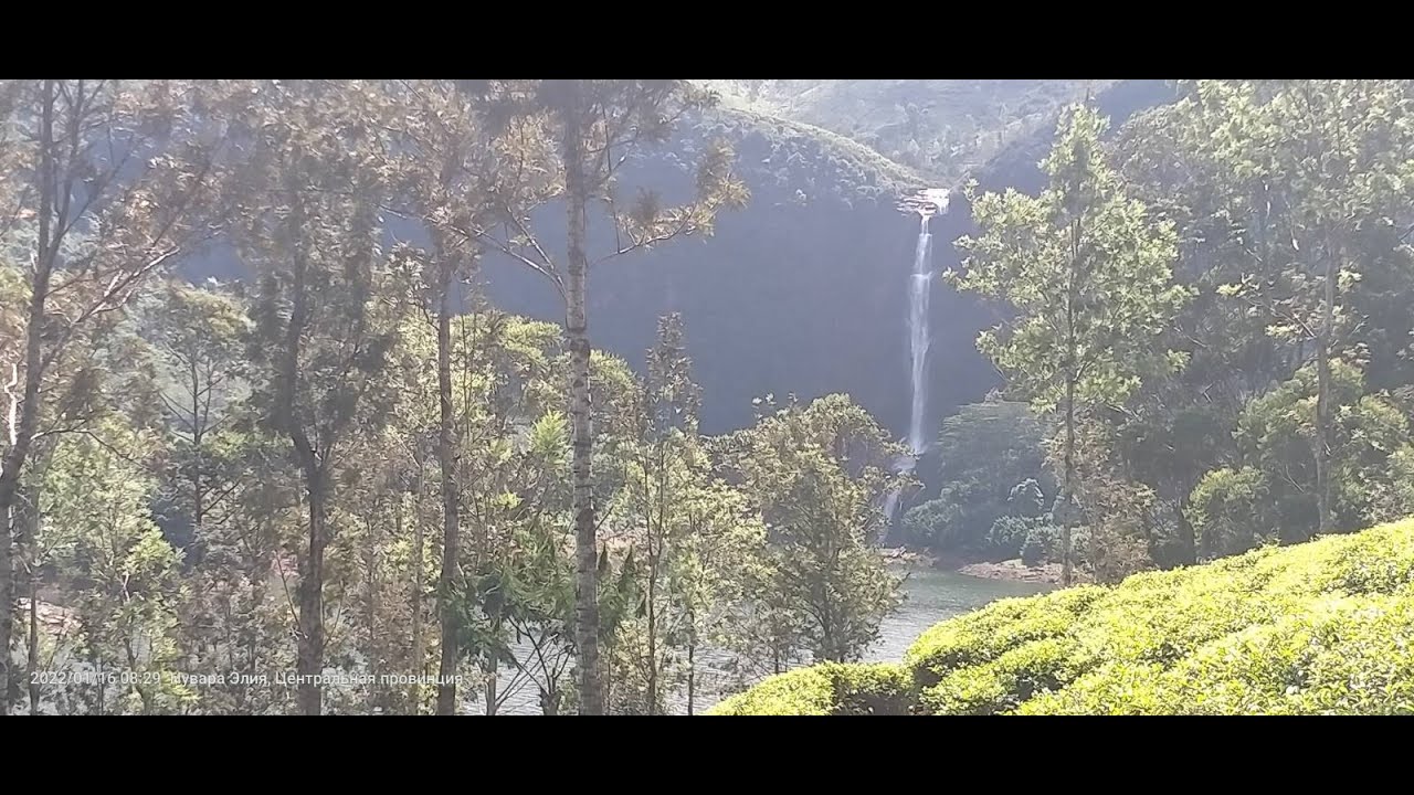 Водопад Морэй(Moray Falls), Наллатанния(Nallathanniya),Шри Ланка(Sri Lanka)