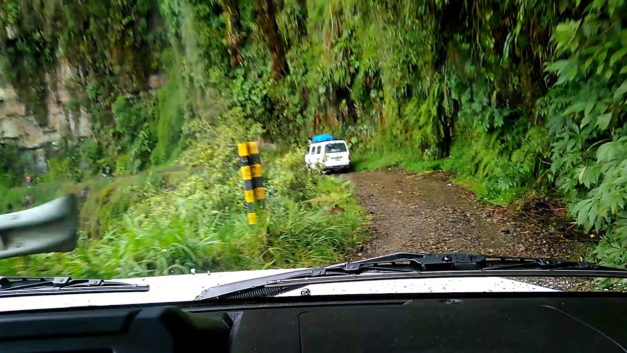 Camino de la muerte Bolivia abordo del Suzuki Jimny