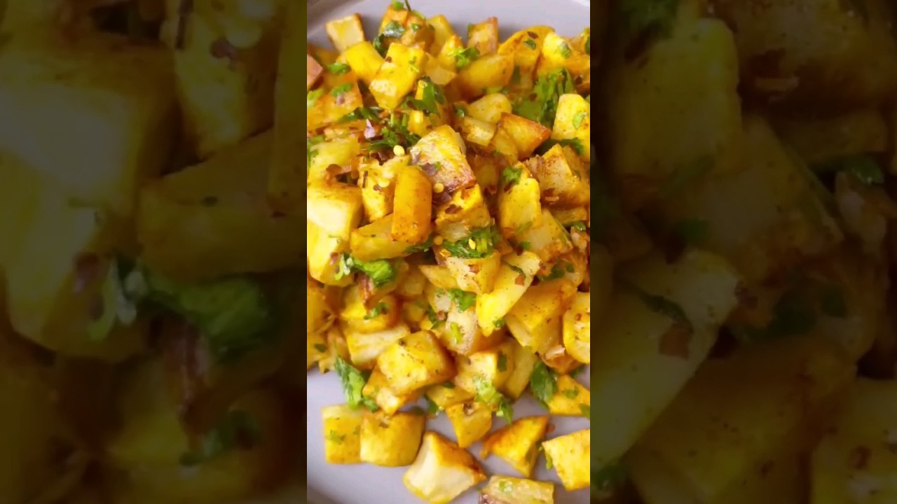 SPICY POTATO AND CILANTRO (BATATA HARRA) 🥔