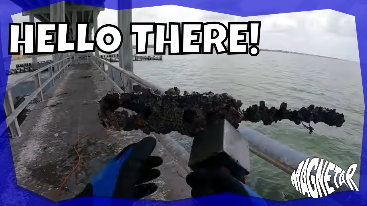 Fun Day Magnet Fishing Under The Causeway! #magnetjunkie #magnetfishing  #fishing