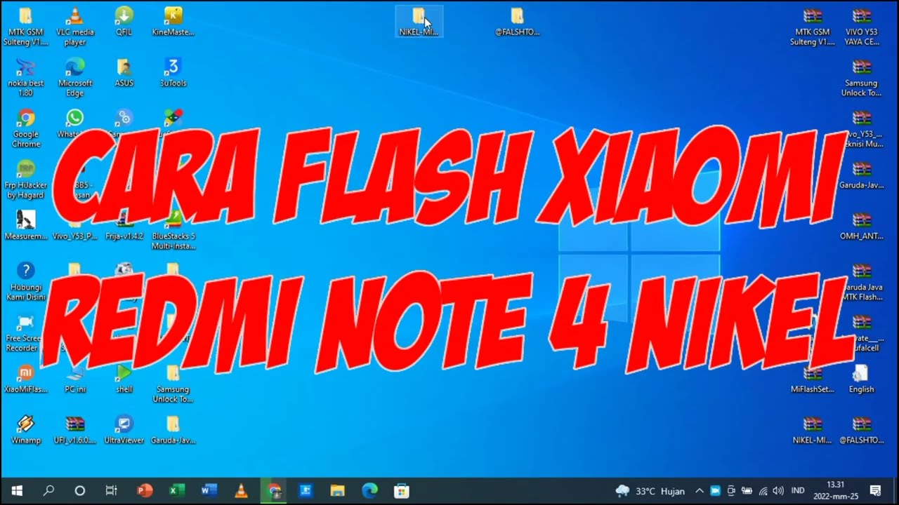 🟢 How to Flash Xiaomi Redmi Note 4X Bootloop (Hang on Logo)