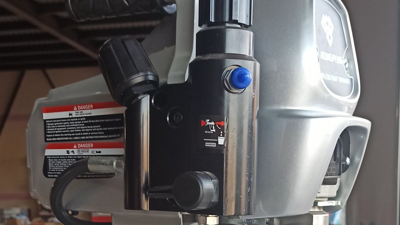 airless rongpeng جهاز رش الدهان سرعة و جودة و إقتصاد
