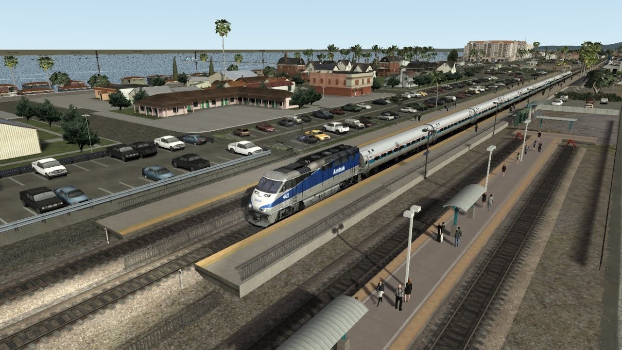 Train Simulator 2014 HD EXCLUSIVE: Amtrak Pacific Surfliner Train 562 (San Diegan Cab Ride)