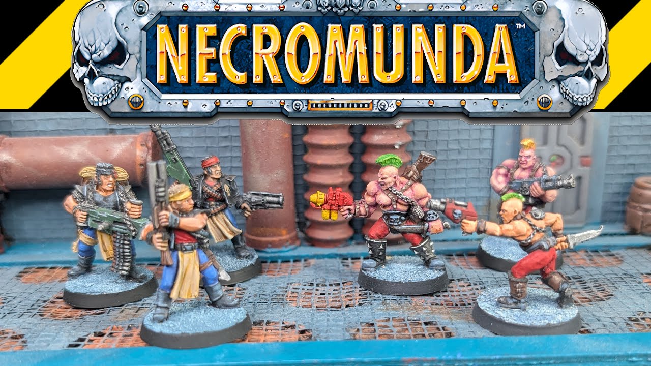 I started a retro Necromunda Campaign - here's the first game