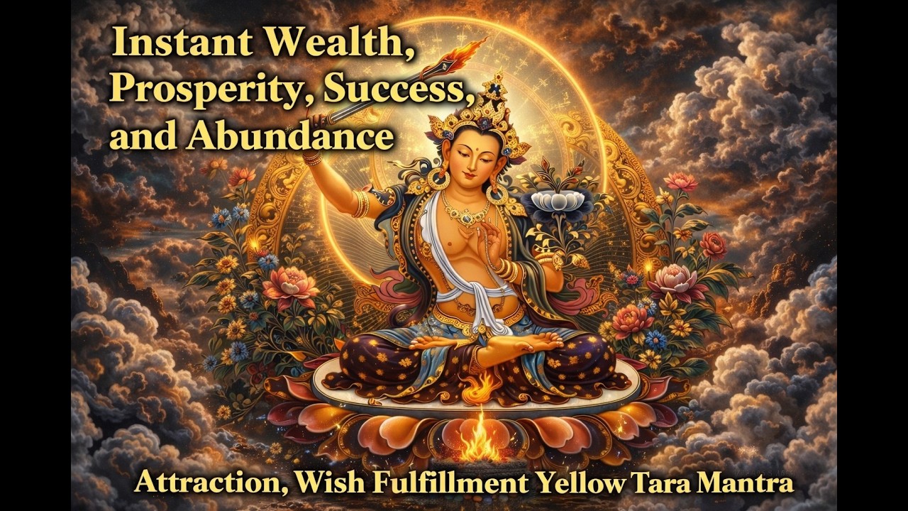 黄财神黄度母咒Instant Wealth & Abundance ✨ Yellow Tara Mantra for Prosperity & Success
