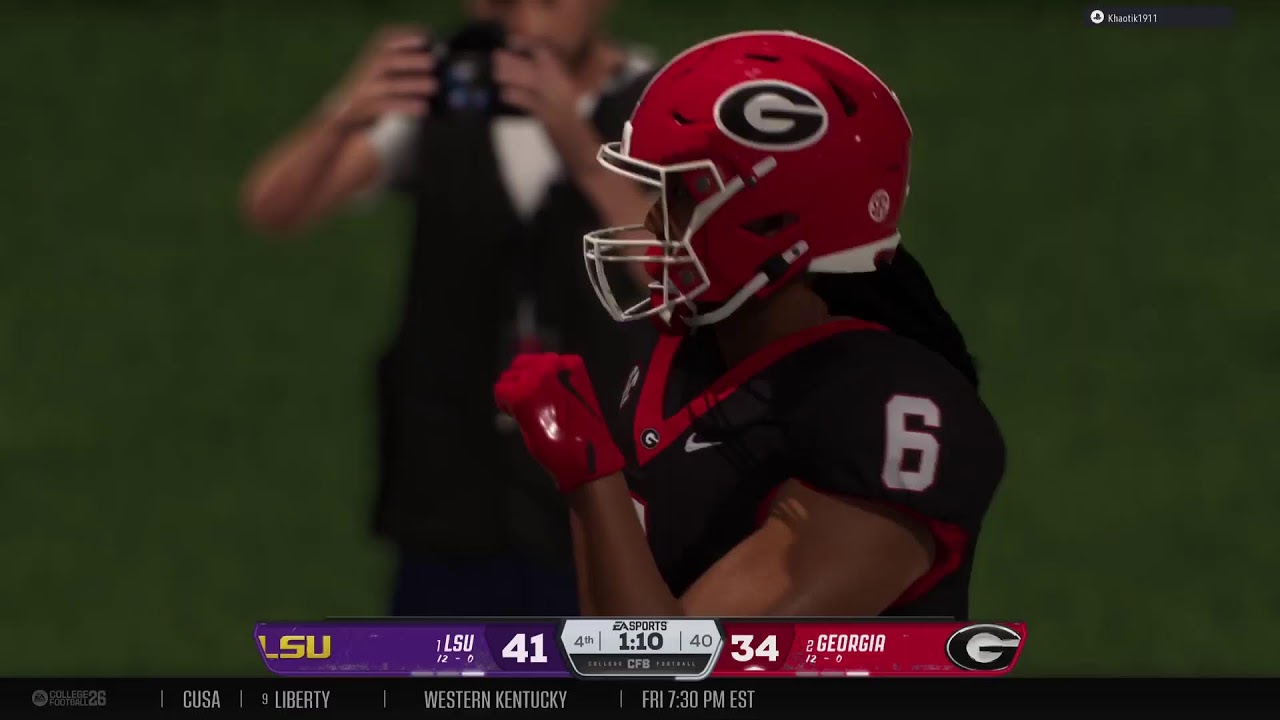 KAS LSU vs Georgia