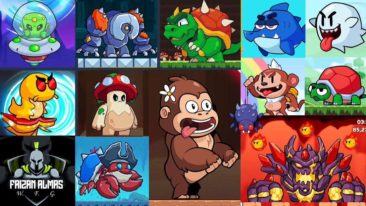 Banana Island - Kong Journey | Full Game All Bosses | MGIF | Full Gameplay WFG