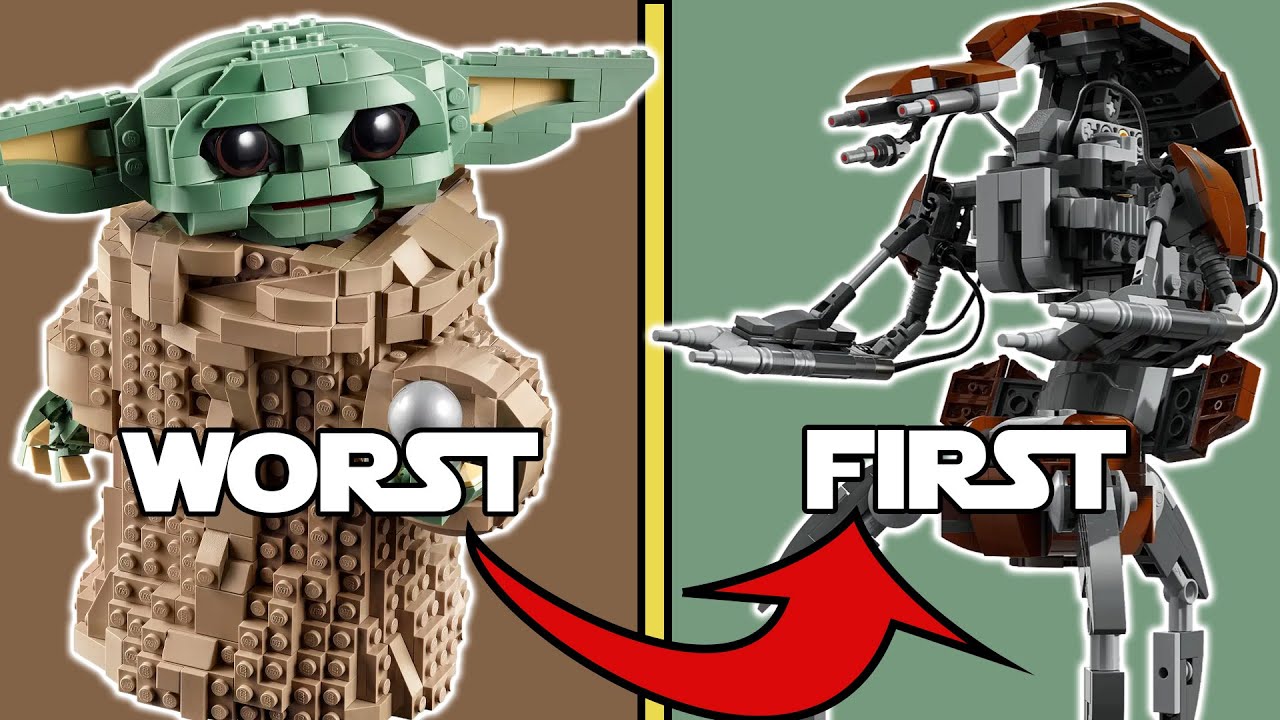 Ranking EVERY LEGO Star Wars Buildable Character! (Worst To First)