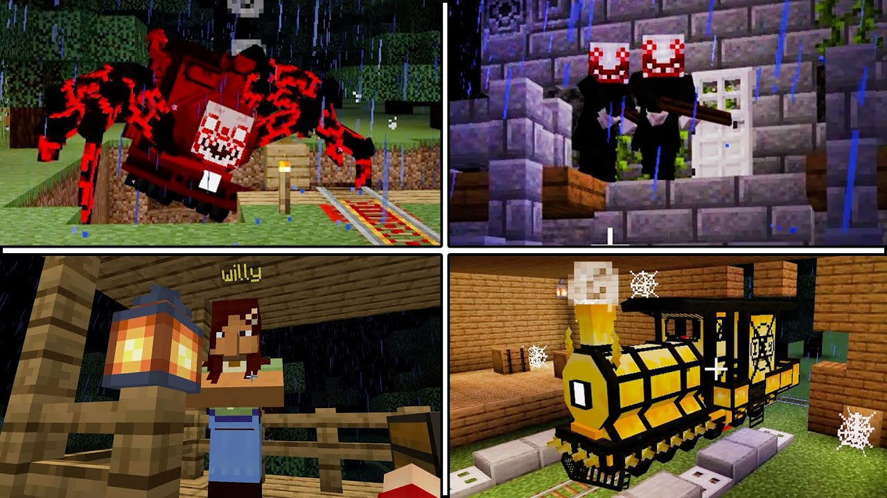 [Full Gameplay] New map - Choo Choo Charles - Minecraft