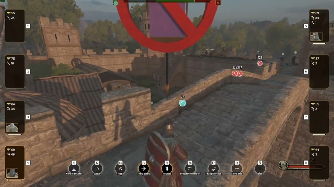 Bannerlord no commentary Vlandia#26 Defending capital