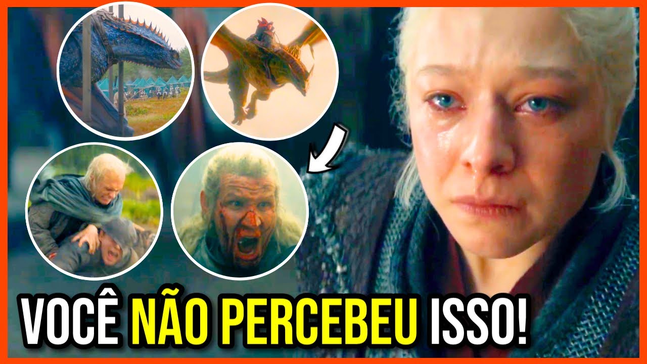 BATALHA DA GOELA E POR QUE A RHAENYRA TÁ CHORANDO? HOUSE OF THE DRAGON 3 TEASER ANÁLISE COMPLETA!