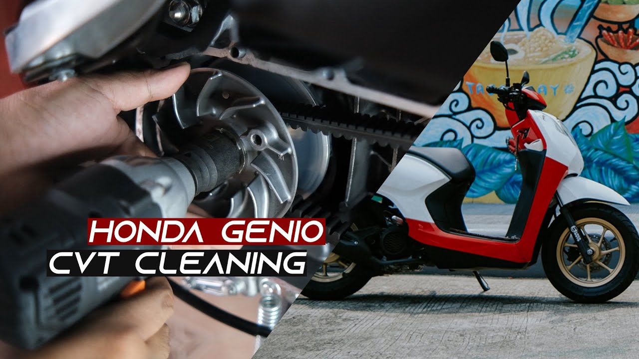 CVT CLEANING | HONDA GENIO PANG GILID
