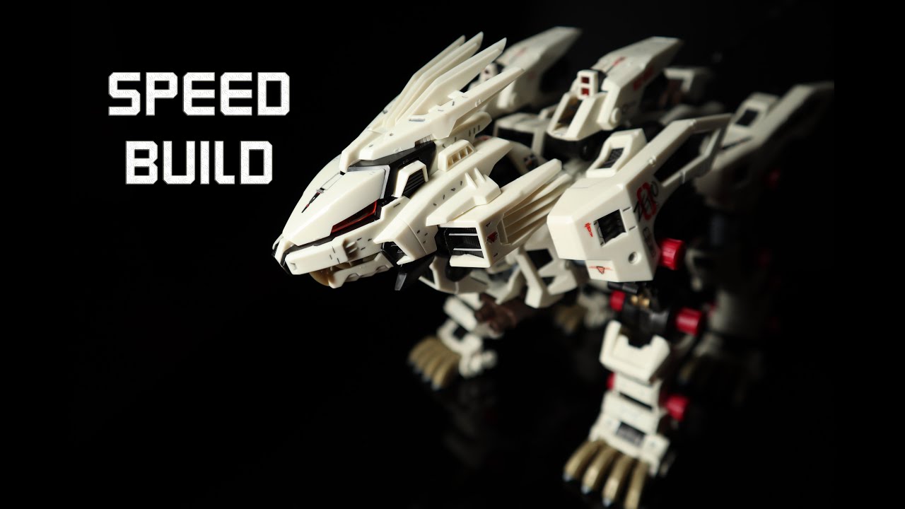 Kotobukiya - Liger Zero - HMM 1/72 Speed Build - Zoids: New Century