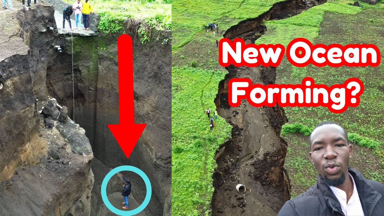 Inside the Deepest Point in the Rift Valley Crack in Nakuru 🙆‍♂️