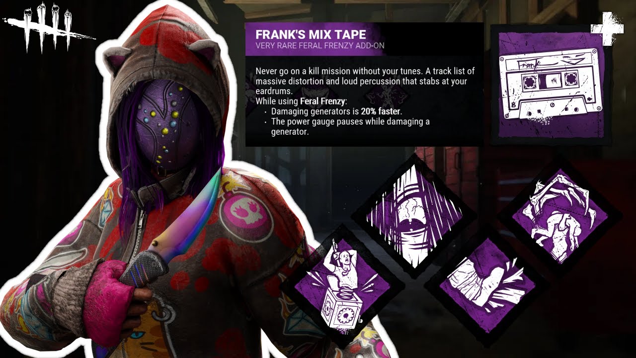 FRANKS MIX TAPE GIVES INSANE GEN KICKING VALUE! NEW LEGION ADD-ONS! | Dead by Daylight