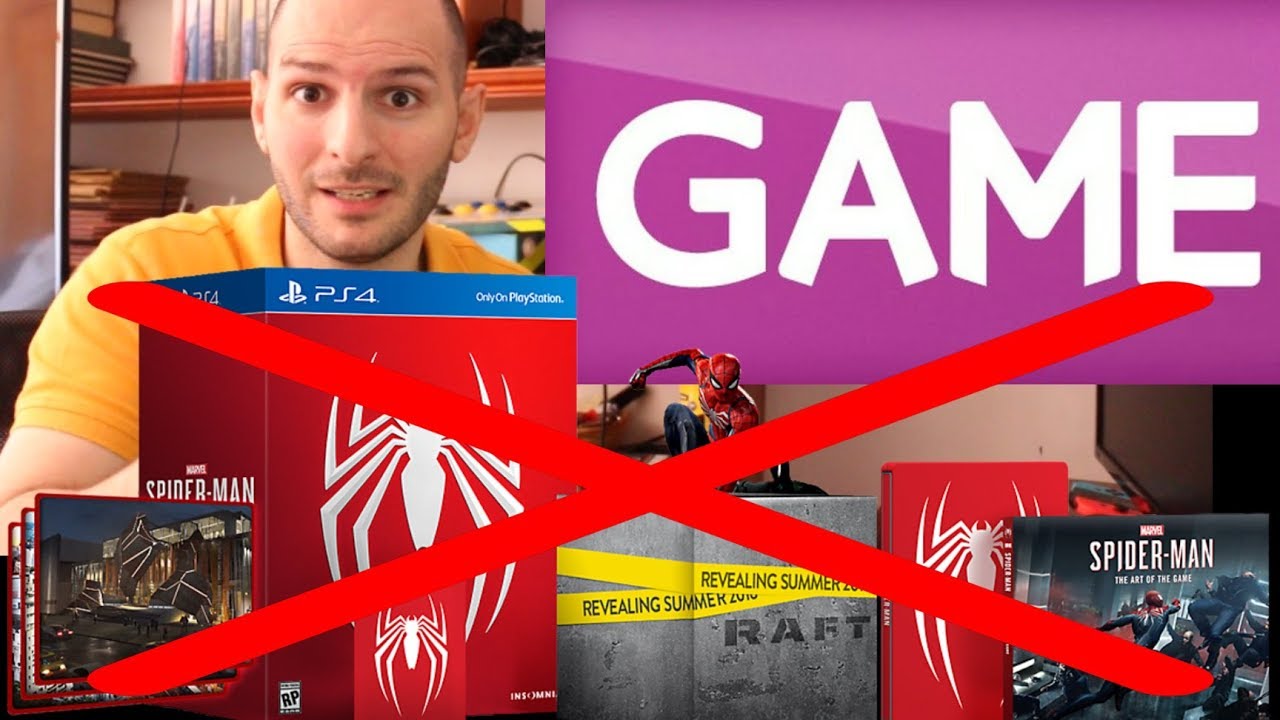 ¡TIENDA GAME SE CAGA EN SPIDERMAN Y SUS USUARIOS! - Sasel - edición de coleccionista - ps4