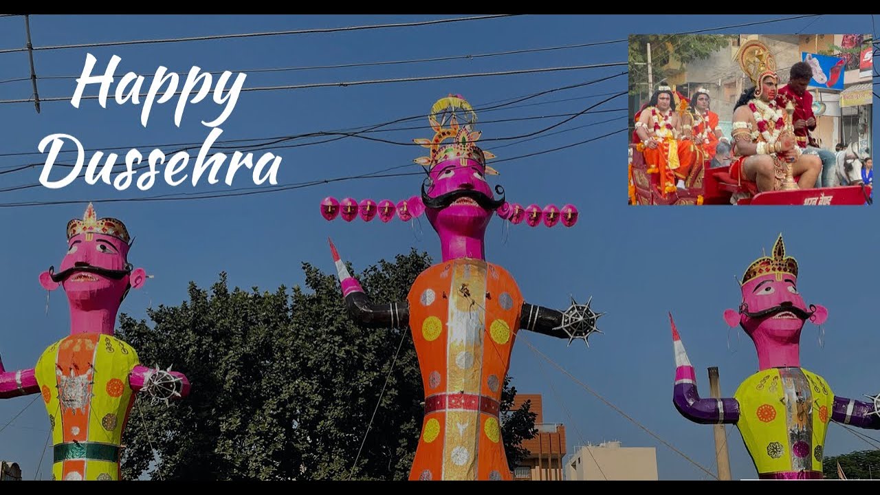 Dussehra Vlog : Jai Shree Ram | Ram ji ne Ravan ka Dahan kiya  | दशहरा का त्यौहार |