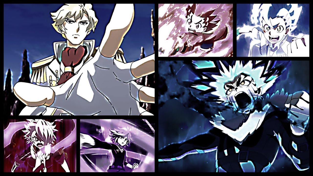 King August, Suoh and Fubuki vs Indra, Hikaru and Hyuga (Soul Revival Super Season 2, Episode 31)