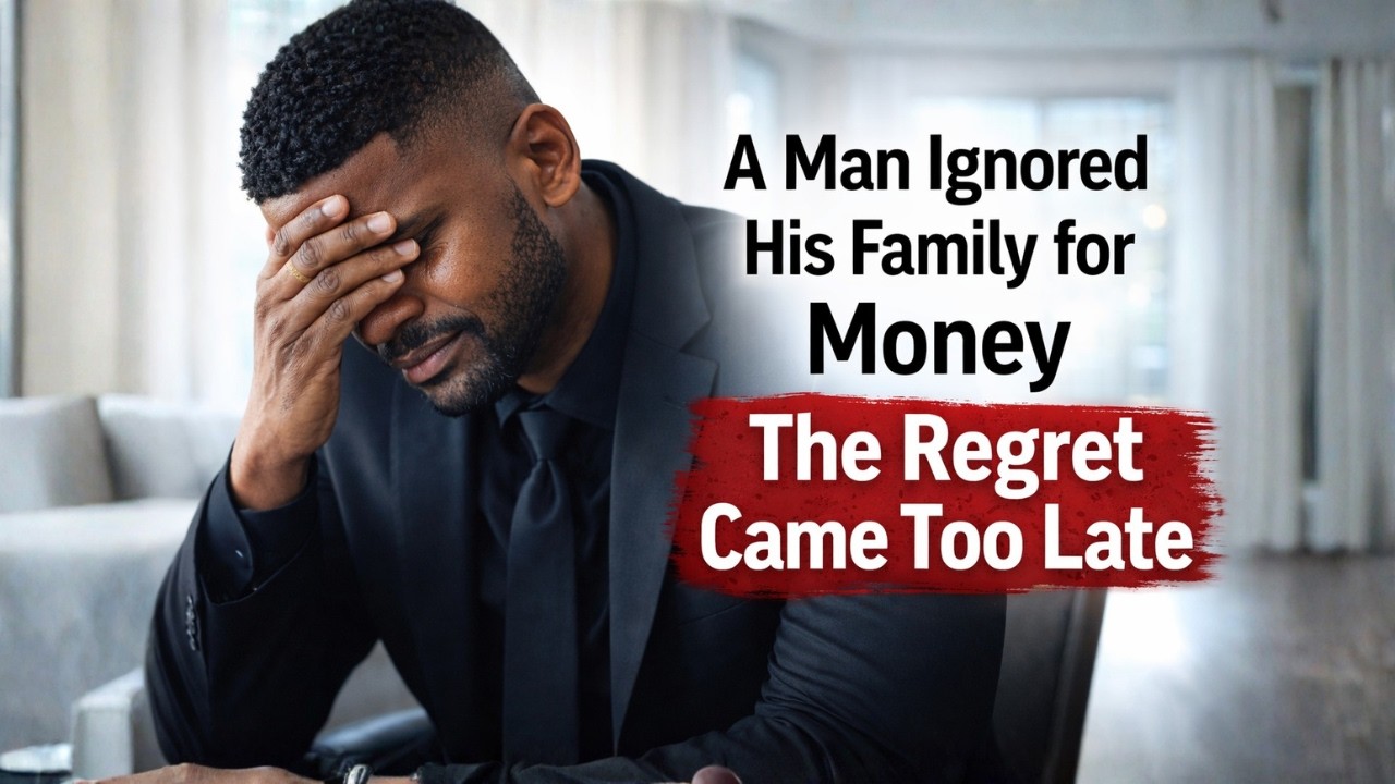 A Man Ignored His Family for Money – The Regret Came Too Late