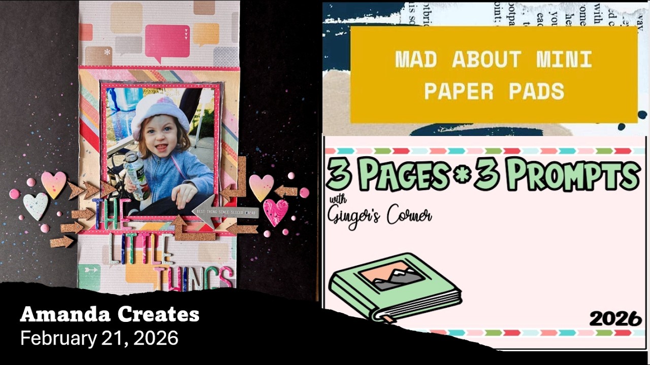 The Little Things #MadaboutMiniPaperPads #3Pages3Prompts