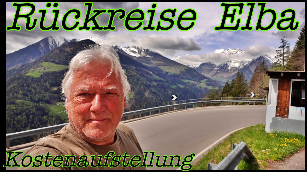 Rückreise Elba Kostenaufstellung