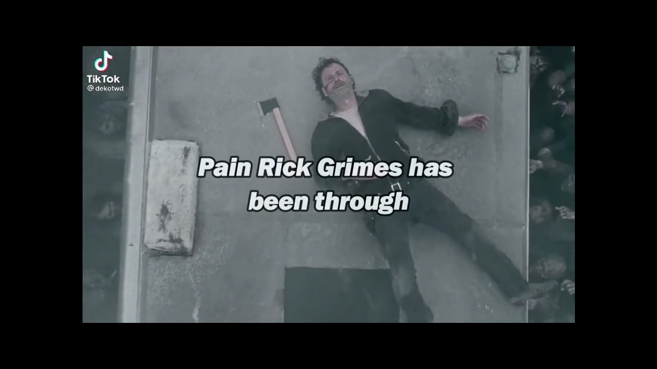 The walking dead sad moments 😔🧟&zwj;♂️￼