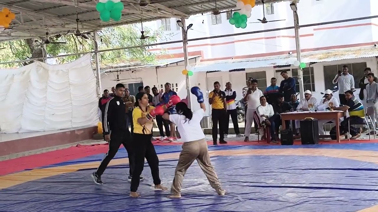 Woman Boxing 